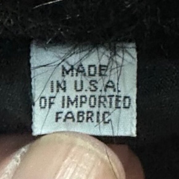 Vintage International Male Faux Fur Coat XXL Black and Lined - EUC - Made in USA - Picture 5 of 9